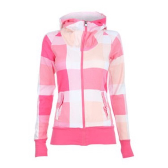 Bench Sweaters - ‼️SALE‼️💕Bench Plaid Zip Up Hoodie Sweater (s)